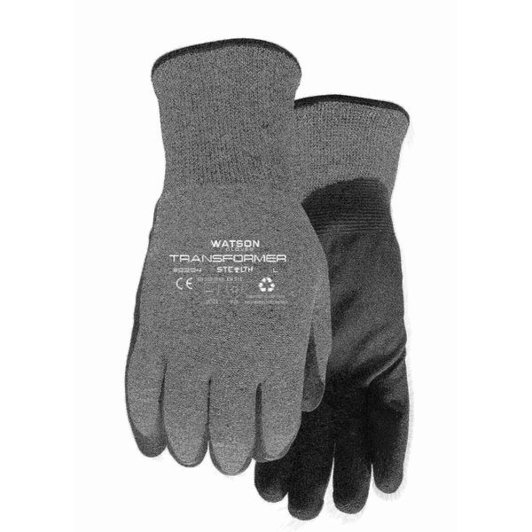 Watson Gloves Stealth Transformer Winter Wastenot Seamless Knit-Large PR 9394-L